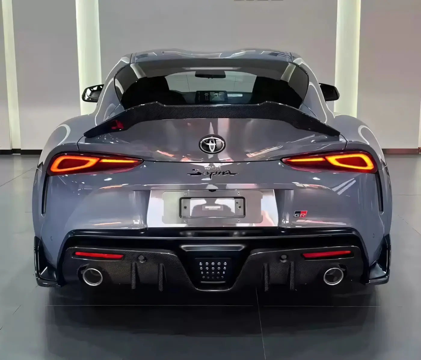 Toyota Supra A90 Carbon Fiber Body Kit — Lip, Skirts, Diffuser, Spoiler | BMBMWORKS
