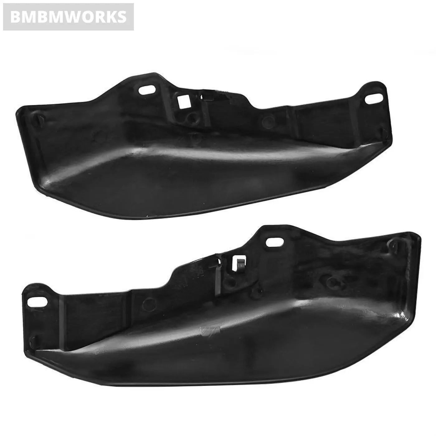 1 Pair Heat Shield Mid-Frame Air Deflector Trim Harley Touring Electra Street