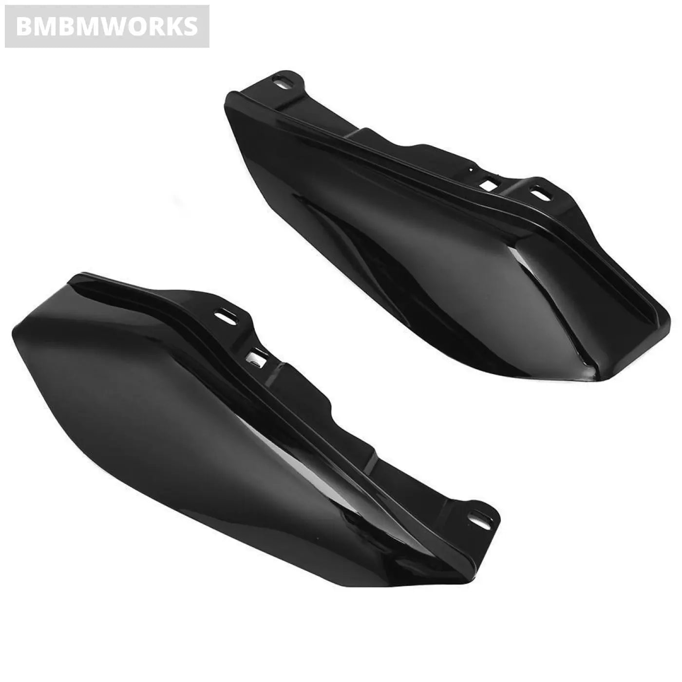 1 Pair Heat Shield Mid-Frame Air Deflector Trim Harley Touring Electra Street