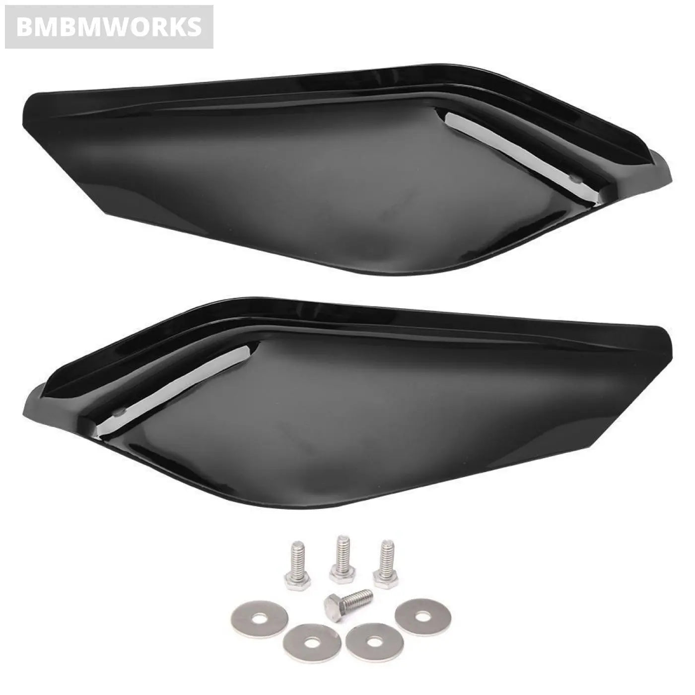1 Pair Heat Shield Mid-Frame Air Deflector Trim Harley Touring Electra Street
