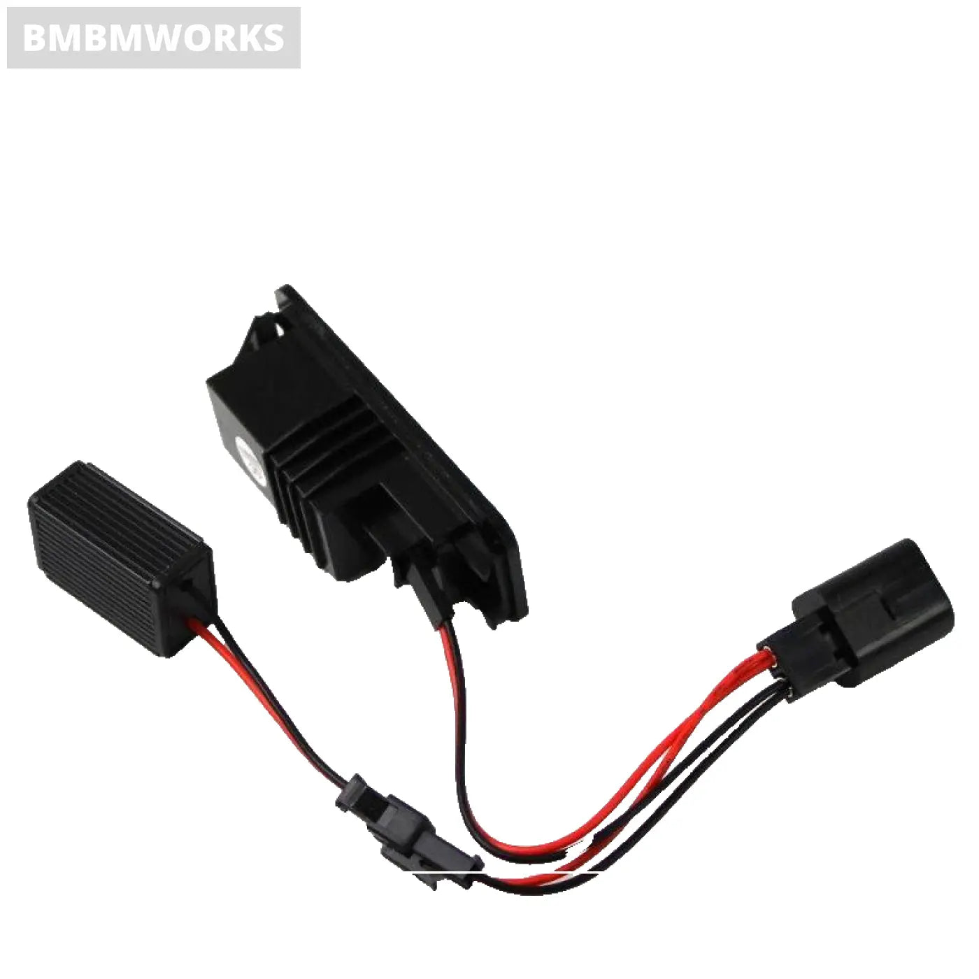 1 Pair Led Bulb License Plate Lights Frame Lamp Skoda Superb Liftback 2008~2014