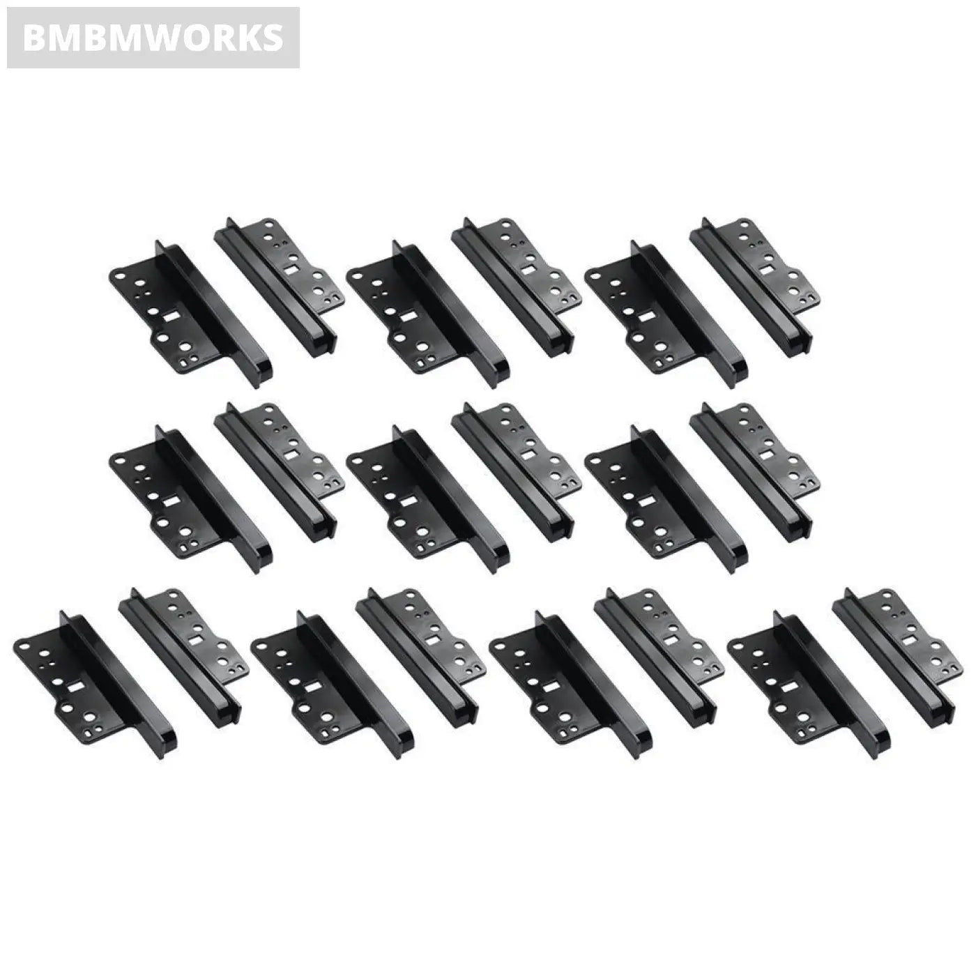 10 Pair Radio Brackets Double Din Stereo Panel Fascia Trim Scion Subaru B Toyota