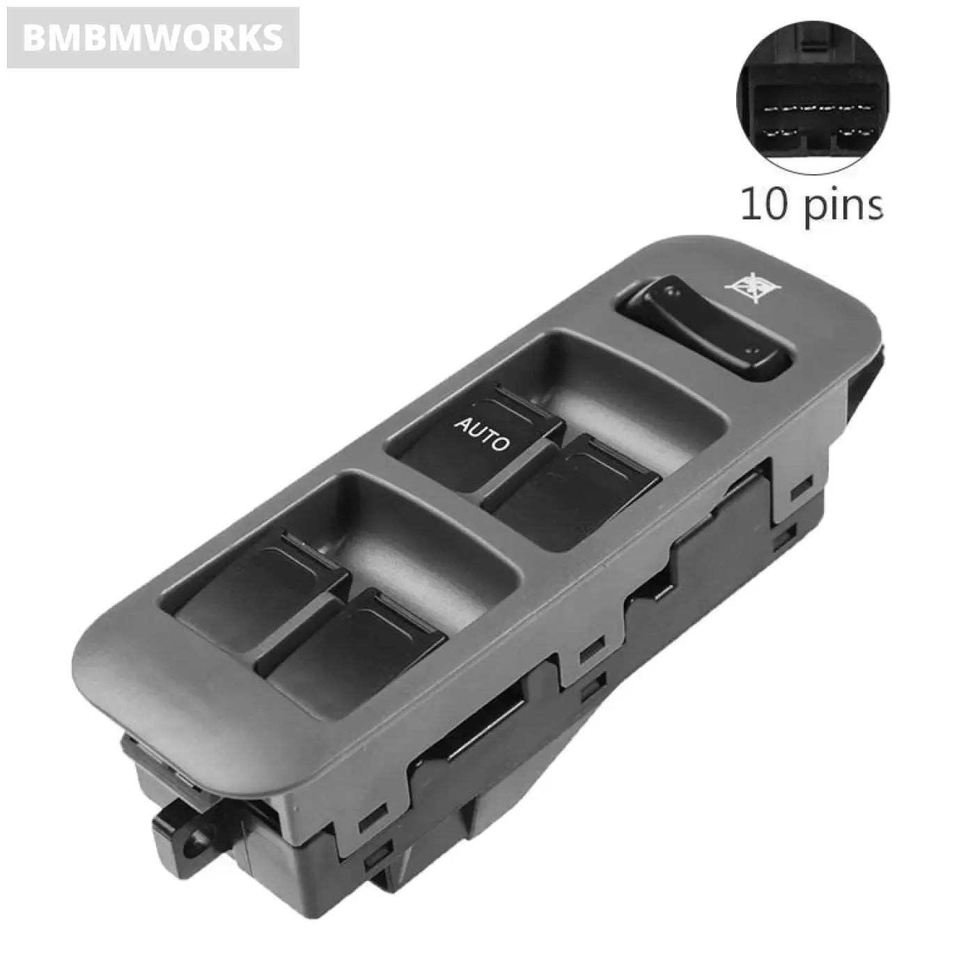 10 Pins Front Left Master Window Switch Chevrolet Tracker 99- 02 Suzuki Vitara