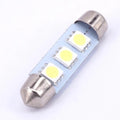 100Pcs 41Mm 5050 3 Smd 12V Interior Led Licence Plate Dome Roof Map Bulb