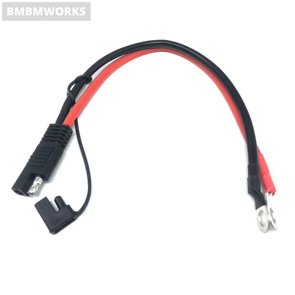 10Awg 30Cm Sae O Ring Terminal Harness 2Pin Claas Tractor -60 - 200 Celsius