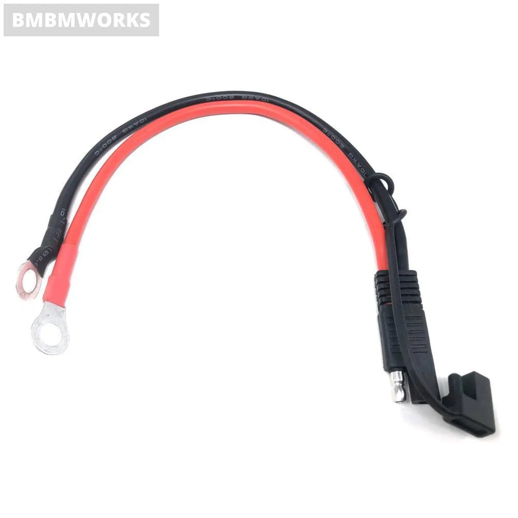 10Awg 30Cm Sae O Ring Terminal Harness 2Pin Claas Tractor -60 - 200 Celsius