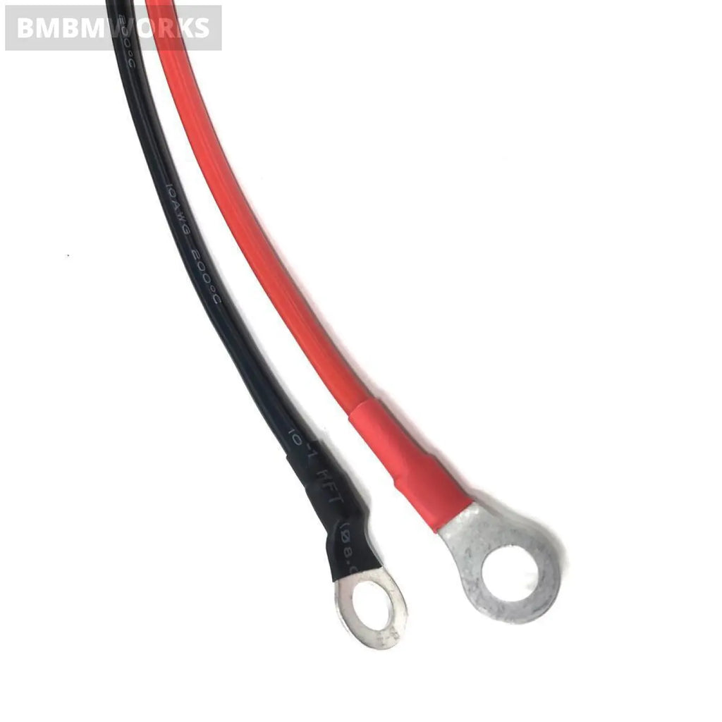 10Awg 30Cm Sae O Ring Terminal Harness 2Pin Claas Tractor -60 - 200 Celsius