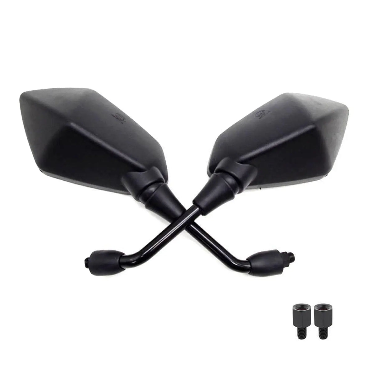 10Mm Rearview Mirrors Set Klx 250 Fz 25 Cf Moto X8 Jawa 50 Vespa 125 Nmax
