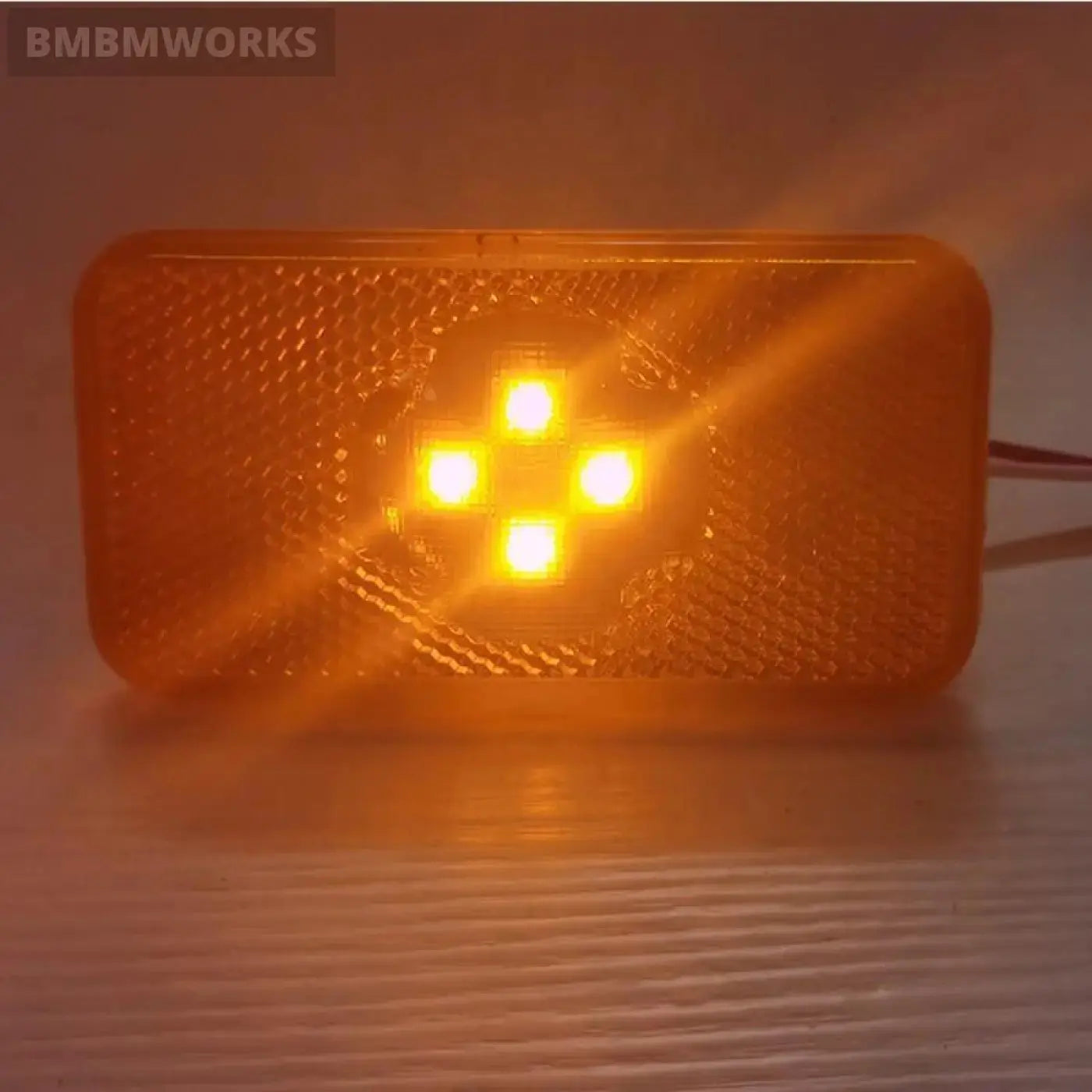 10Pcs 24V Truck Led Amber Side Marker Lights Renault Volvo Fm Fh 20789440