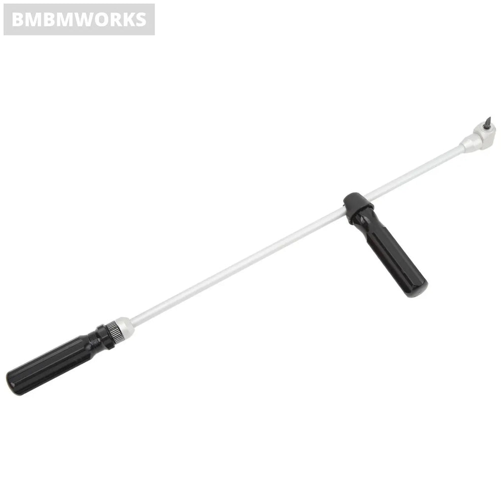 10Pcs 485Mm Carburetor Adjustment Wrench Tool 90 Degree Bevel Screwdriver Angle