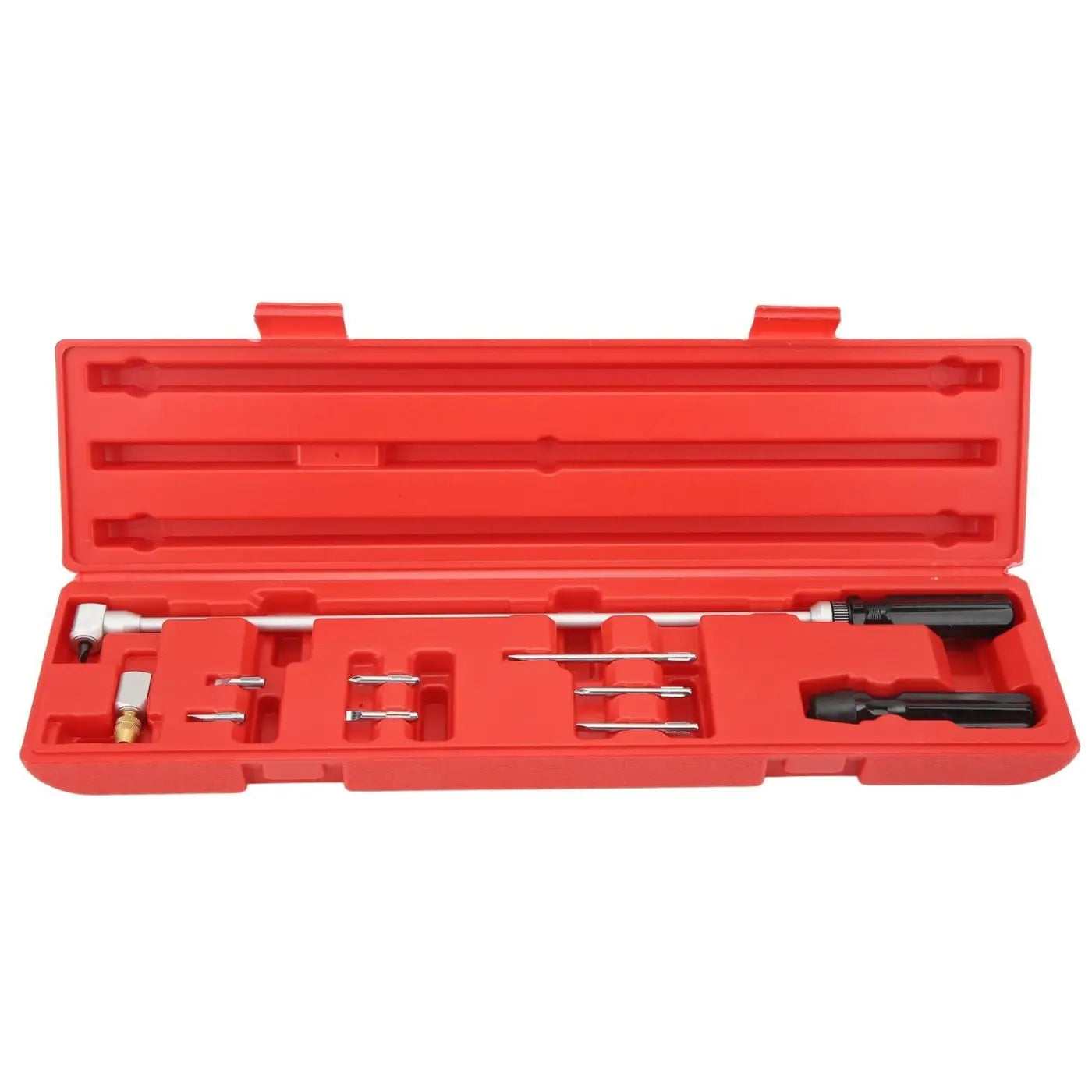 10Pcs 485Mm Carburetor Adjustment Wrench Tool 90 Degree Bevel Screwdriver Angle