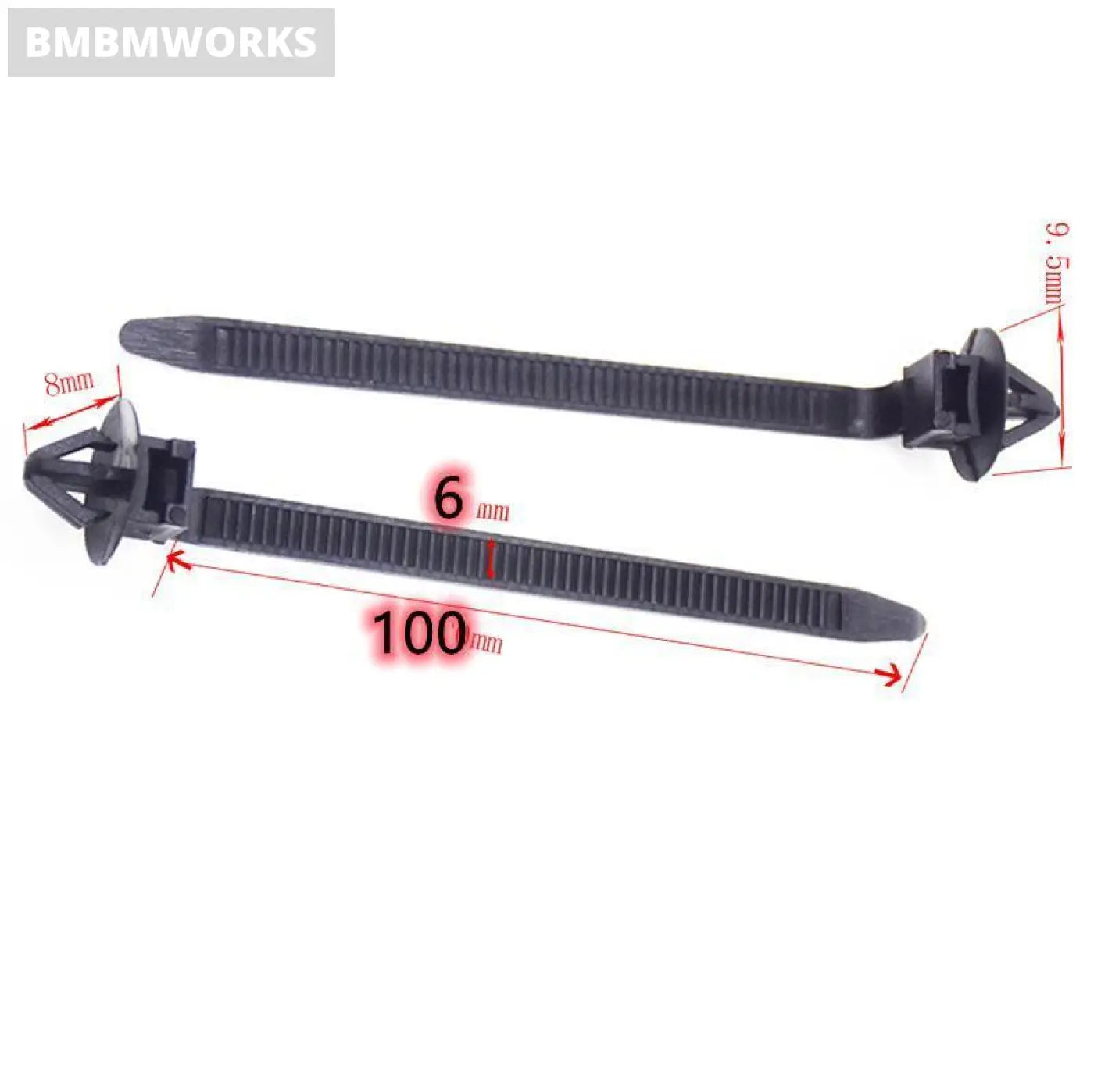 10Pcs Cable Fastening Ties Lincoln Continental Mkz Town