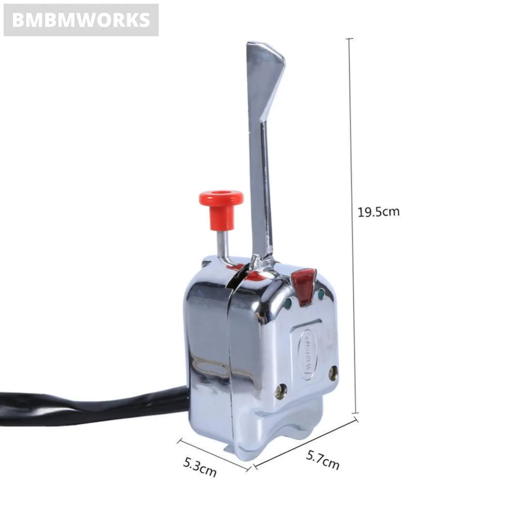 12V Rod Chrome Turn Signal Switch Universal Accesorries Ford Buick Gmc