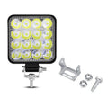 16Led Light Bar Pod Lighting Truck Off Road Tractor Spotlight Night Driving