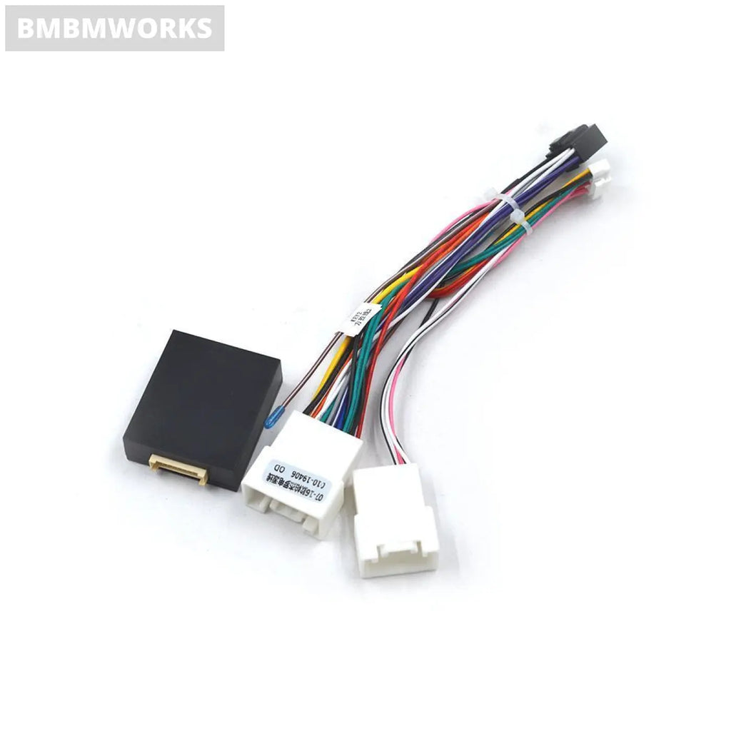 16Pin Wiring Harness Adapter Canbus Box Decoder Mitsubishi Pajero 2007-2016