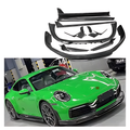 Porsche 911 992 TechA Style Carbon Fiber Body Kit – Front Lip, Side Skirts & Rear Diffuser (2020+ Carrera & Convertible) BMBMWORKS