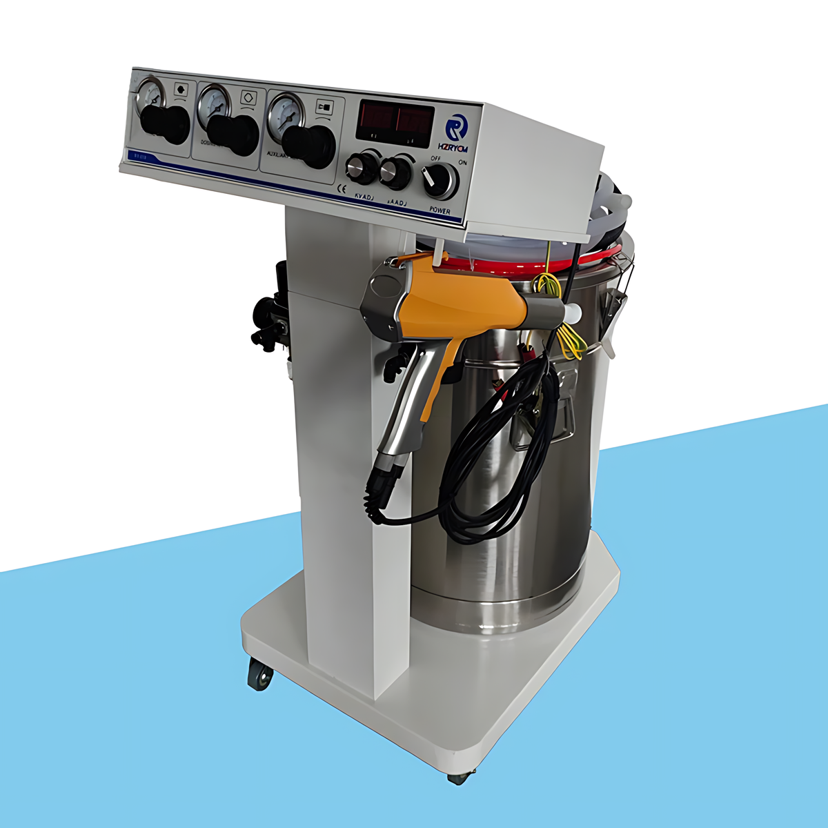 Manual Electrostatic Powder Coating Gun - 0–100 kV, Adjustable Current, Ergonomic BMBMWORKS