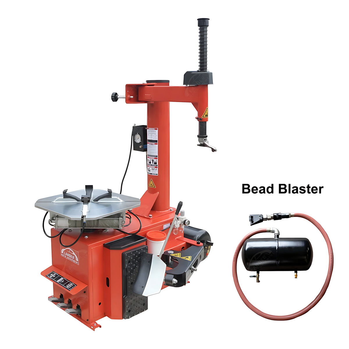 Pneumatic Tire Changer w/ Bead Blaster | 12"-24" Rim Clamp | 145 psi | CE Certified BMBMWORKS
