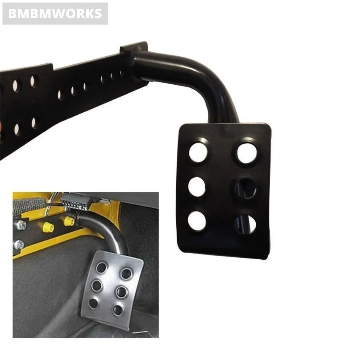 1Pc Left Side Foot Rest Kick Panel Jeep Wrangler Jk Accessories 2007-2018
