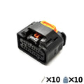 1Set 0 Pin Tyco 1.2 Mm Waterproof Headlight Connector Plug Peugeot 301 Special 2