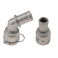 1Set Quick Connector Cooling Coolant Flange Hose Coupler Pipe Audi Tt Vw Jetta