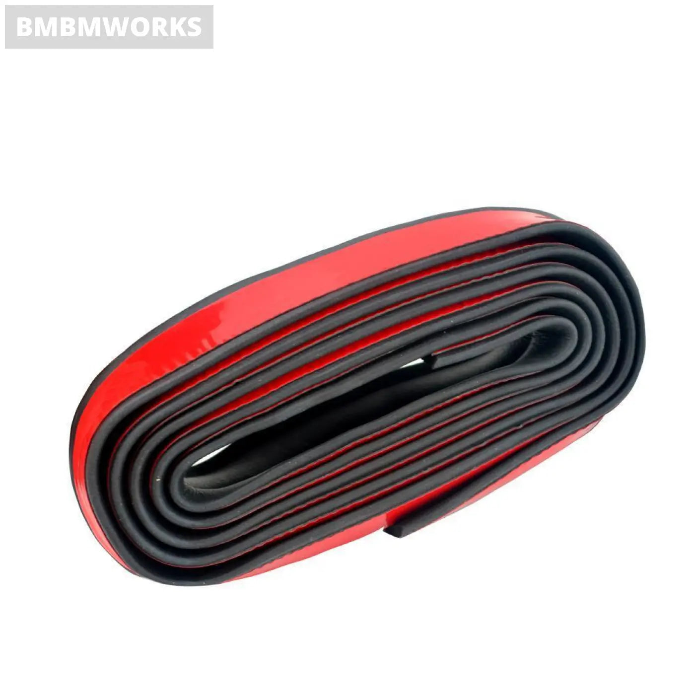 2.5M Bumper Lip Stickers Rubber Protectors Exterior Strip 65Mm Width