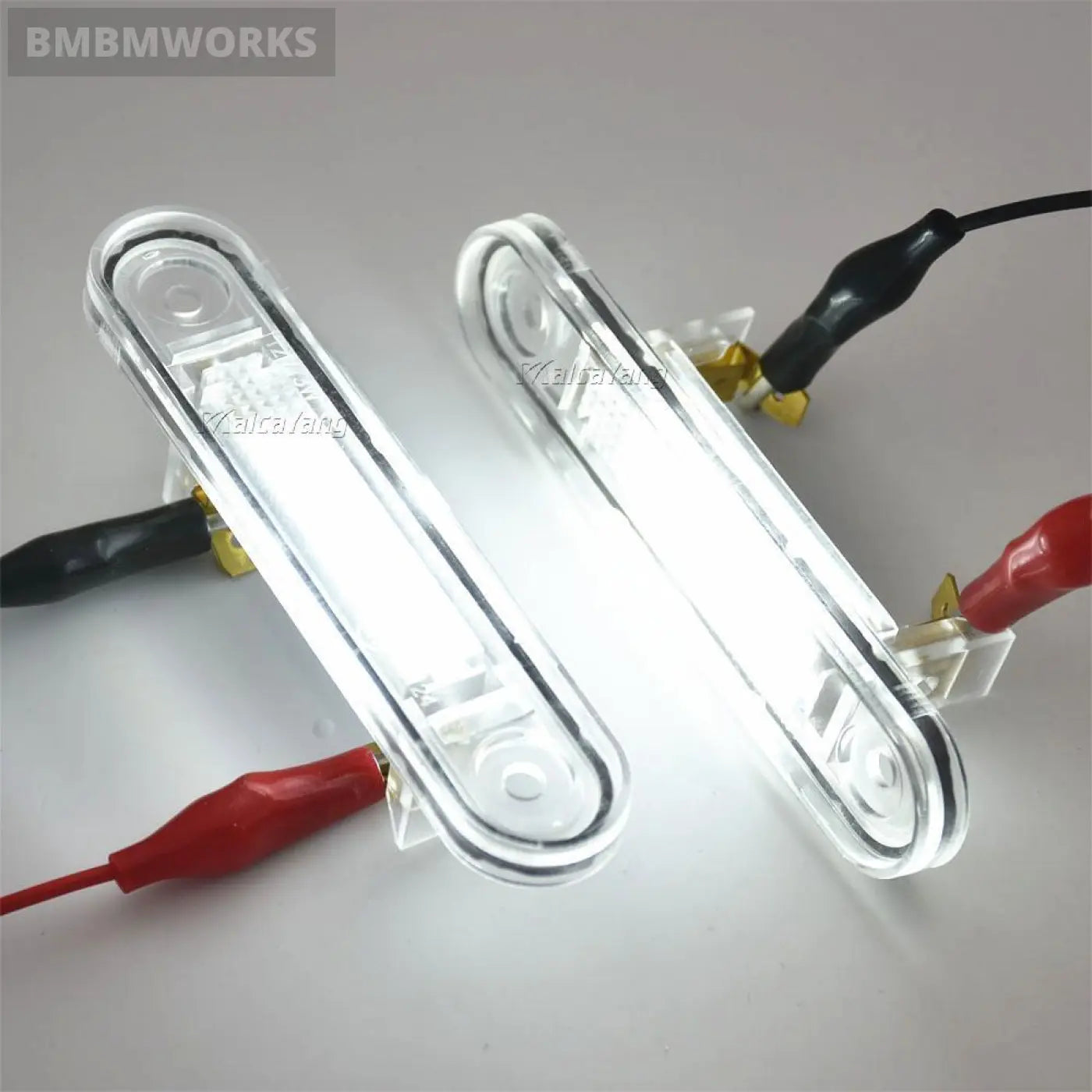 2 Error Free White Led License Number Plate Light Mercedes Mb W124 190 W201 W202