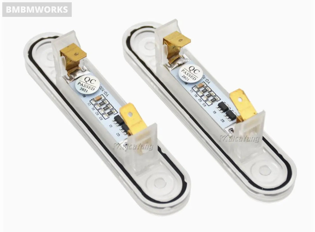 2 Error Free White Led License Number Plate Light Mercedes Mb W124 190 W201 W202