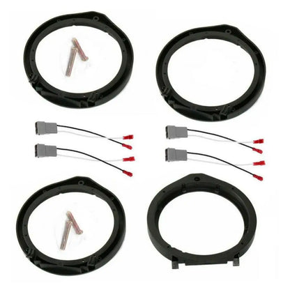 2 Pairs 6.5’’ Speaker Adapter Board Wiring Harness Honda Civic Odyssey 11-13