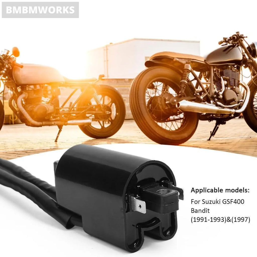 2-Wire Ignition Coil Suzuki Gsf400 Gsf600 Gsf1200 Gsf 400 600 1200 Bandit