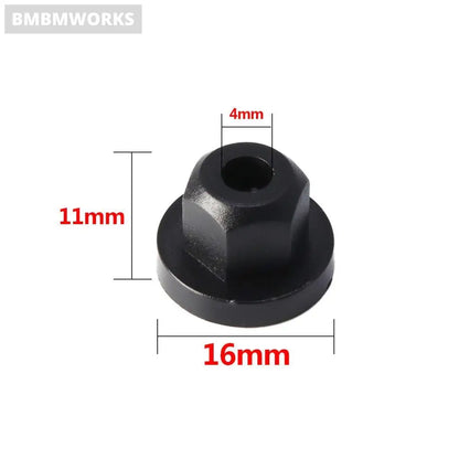 20Pcs Car Fender Arch Liner Plastic Nut Screw Flange Mb Mercedes Benz Bmw