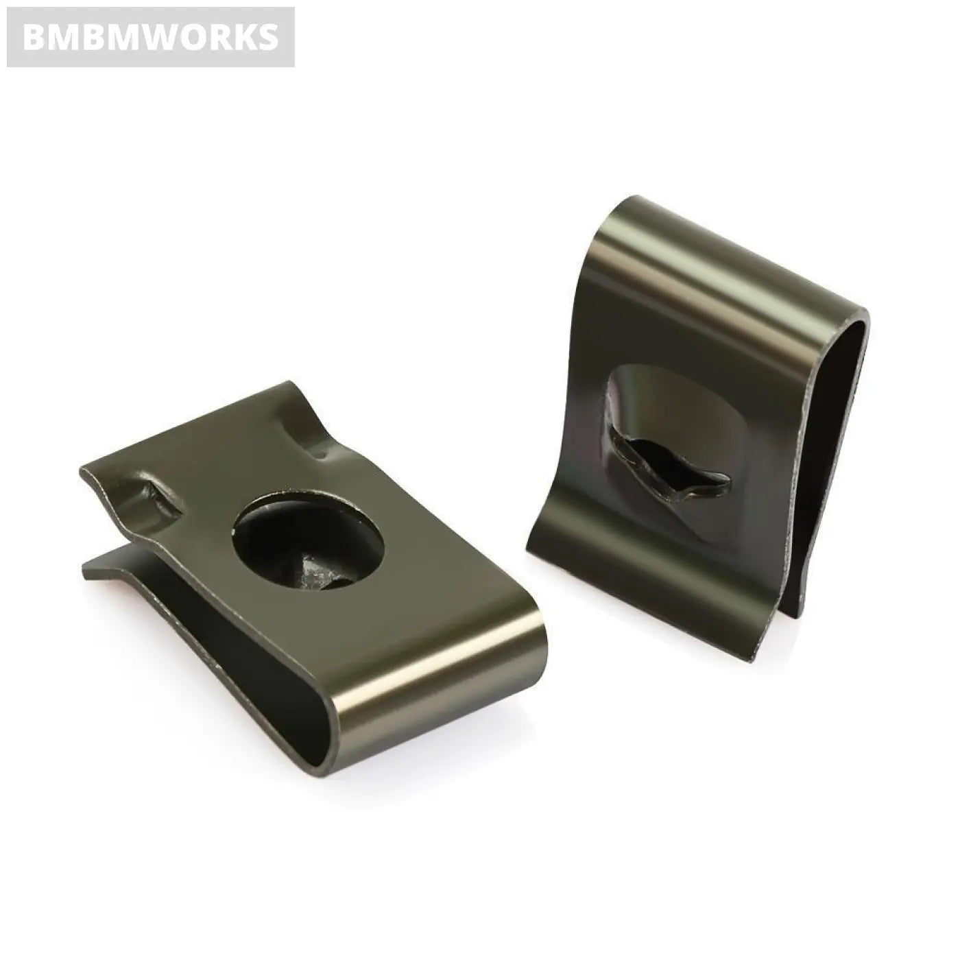 20Pcs Metal U-Type Clips Fastener Bentley Volkswagen Vw Polo Golf 3 Beetle Mk2