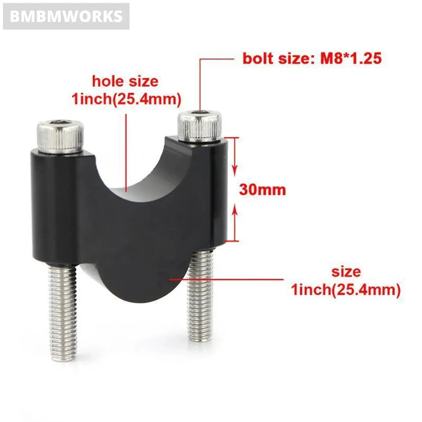 25.4Mm Handlebar Risers Stardard Bar Triumph Rocket Iii Thruxton 900 Bonneville