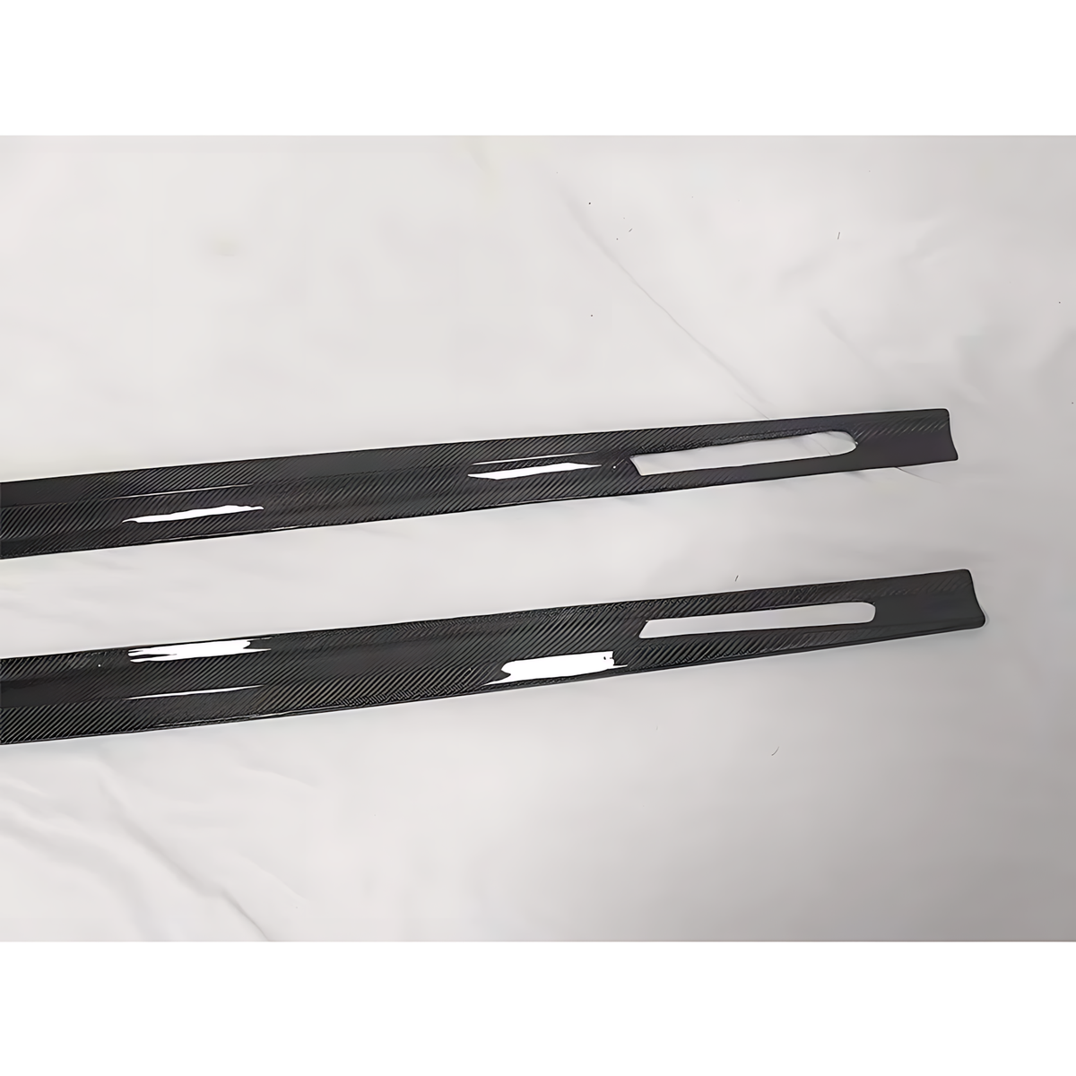 BMW 4 Series G22 G23 Side Skirts Extensions - Carbon Fiber / Forged Carbon / FRP For BMW 4 Series G22/G23