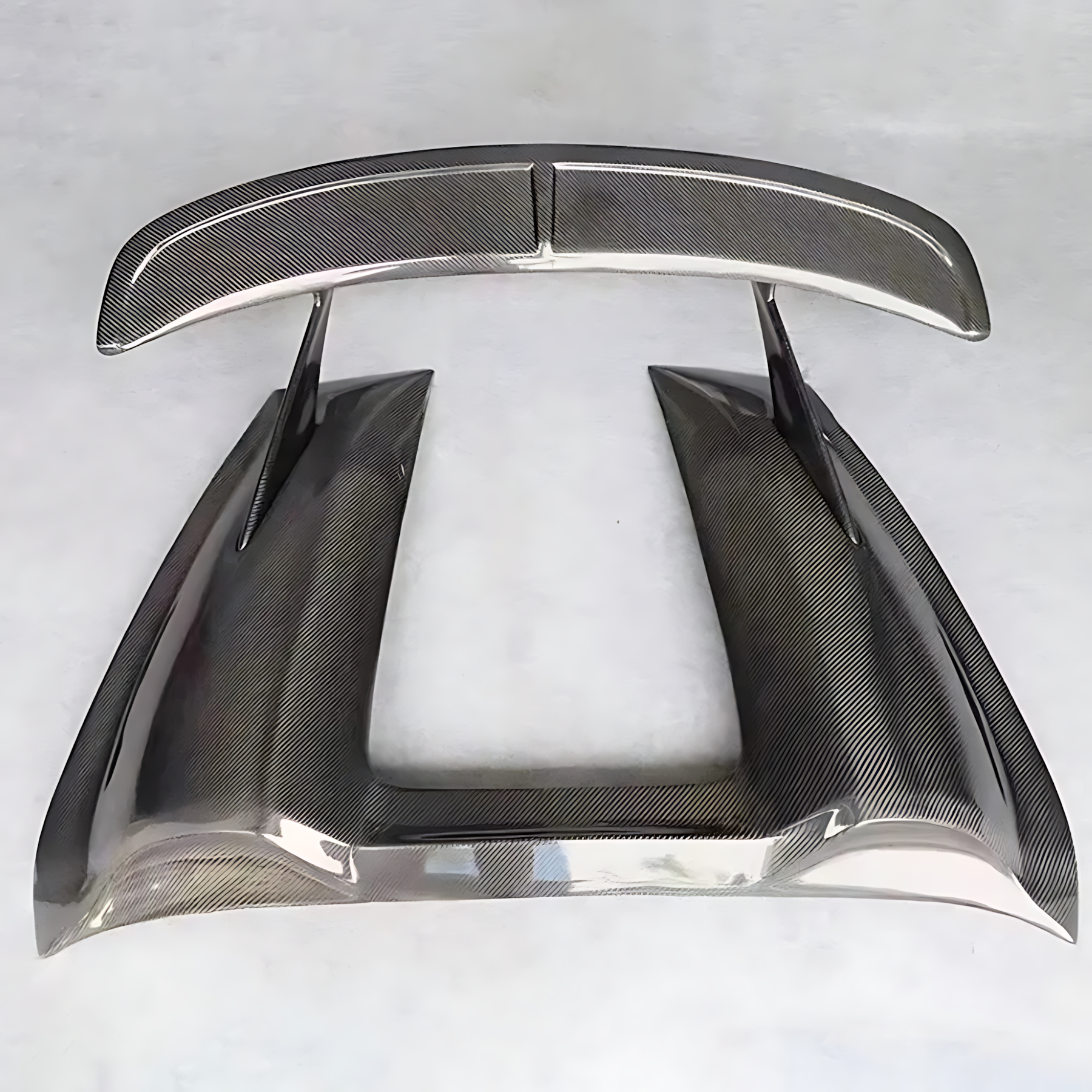 Porsche 718 Cayman & Boxster 2016–2021 Carbon Fiber Ducktail Spoiler – Hump Style Rear Wing Upgrade BMBMWORKS