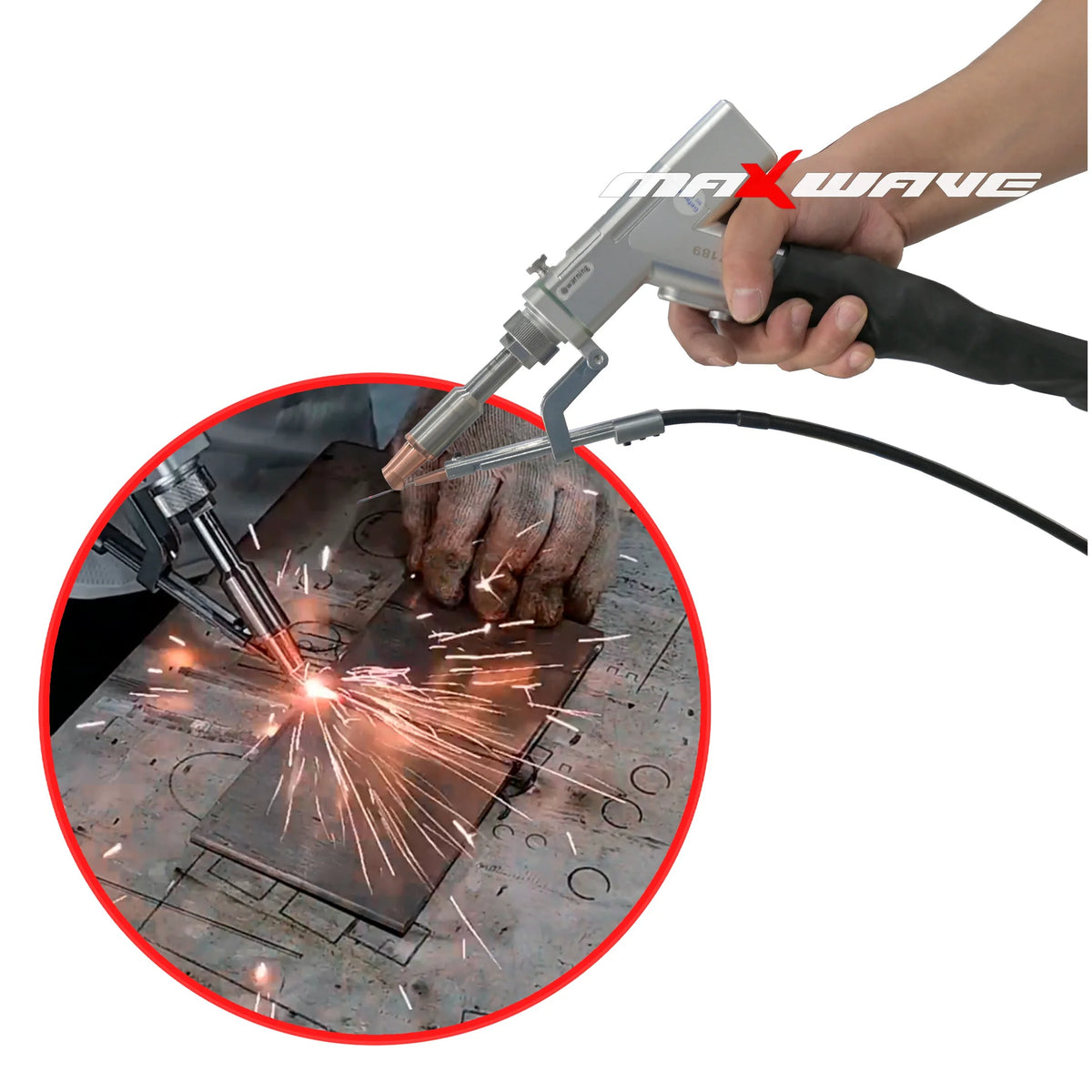 Portable Fiber Laser Welder, Cutter & Cleaner — 1200W / 1500W / 2000W - 220V BMBMWORKS