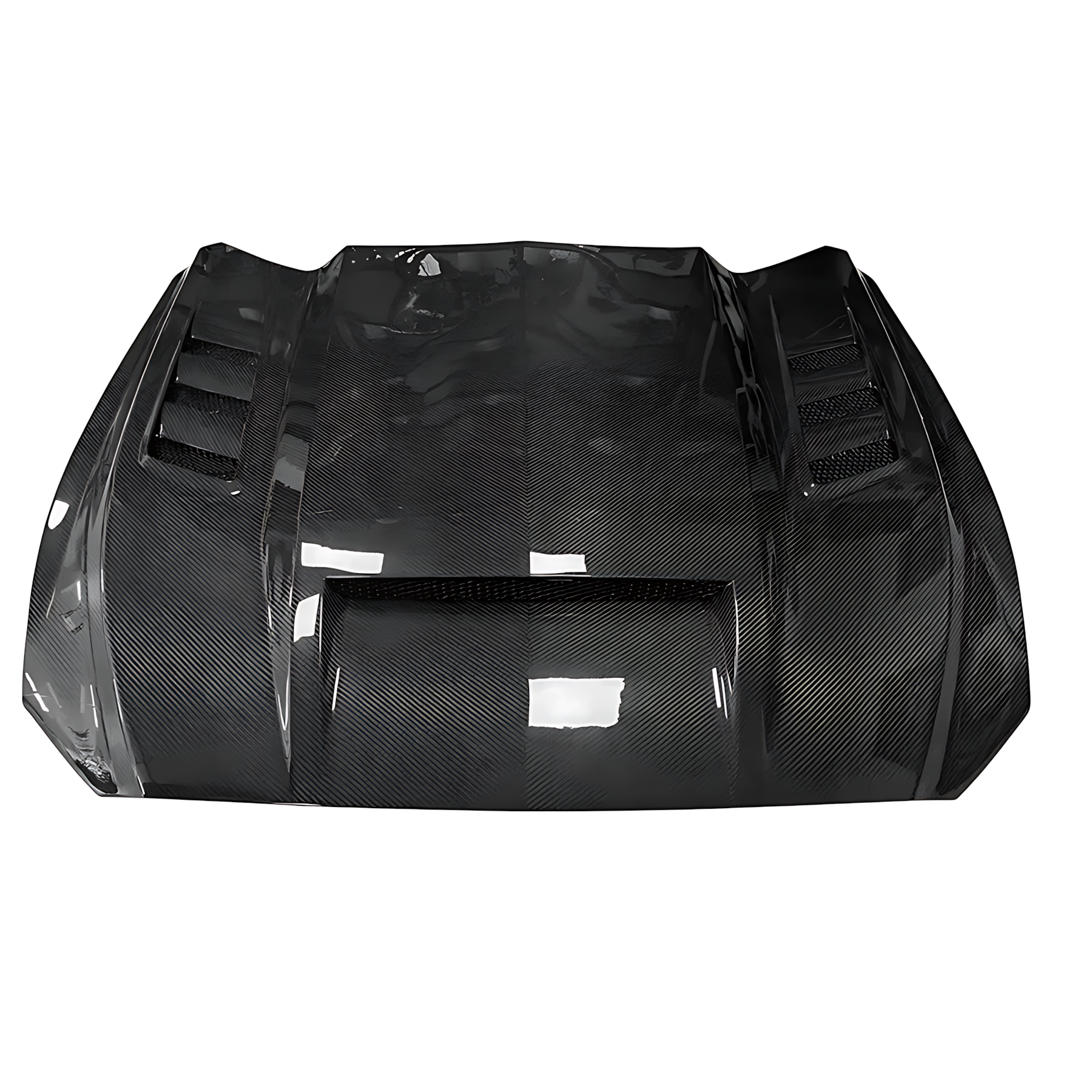 Ford Mustang 2015–2017 TF Style Hood - Carbon Fiber / Forged Carbon / FRP Engine Cover For Ford Mustang 2015-2017