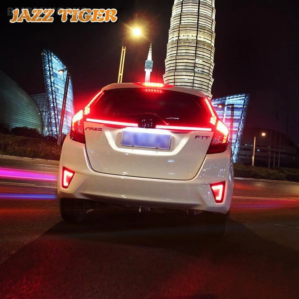 2In1 Functions Bumper Light Rear Fog Lamp Brake Honda Jazz 2014-2020