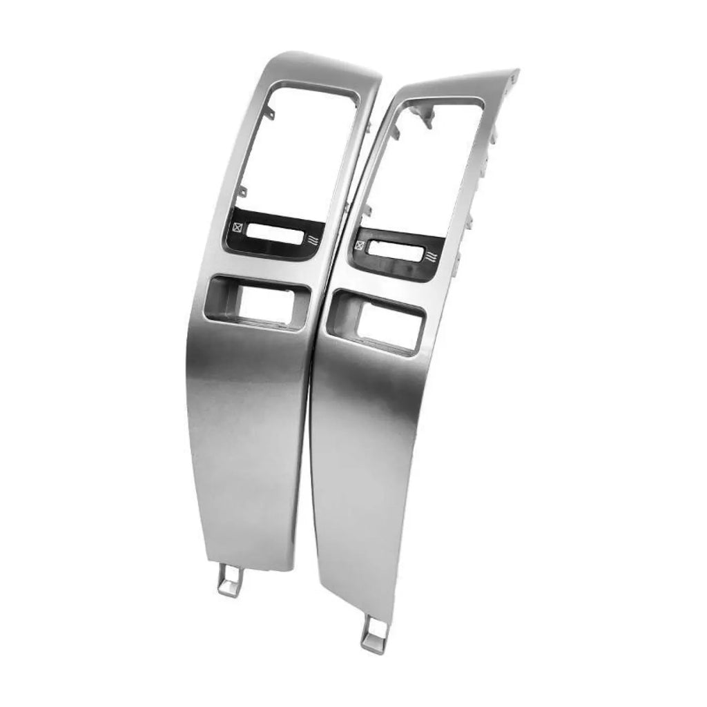 2Pcs A/C Vents Plate Panel Silver Toyota Land Cruiser Prado 120 Lexus Gx470 2003