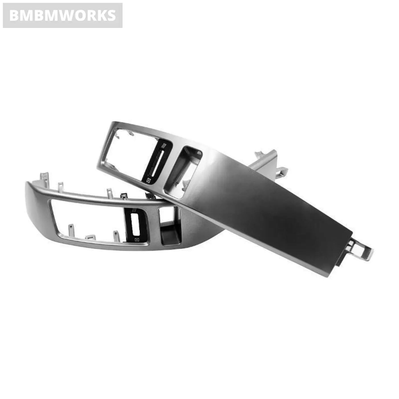 2Pcs A/C Vents Plate Panel Silver Toyota Land Cruiser Prado 120 Lexus Gx470 2003