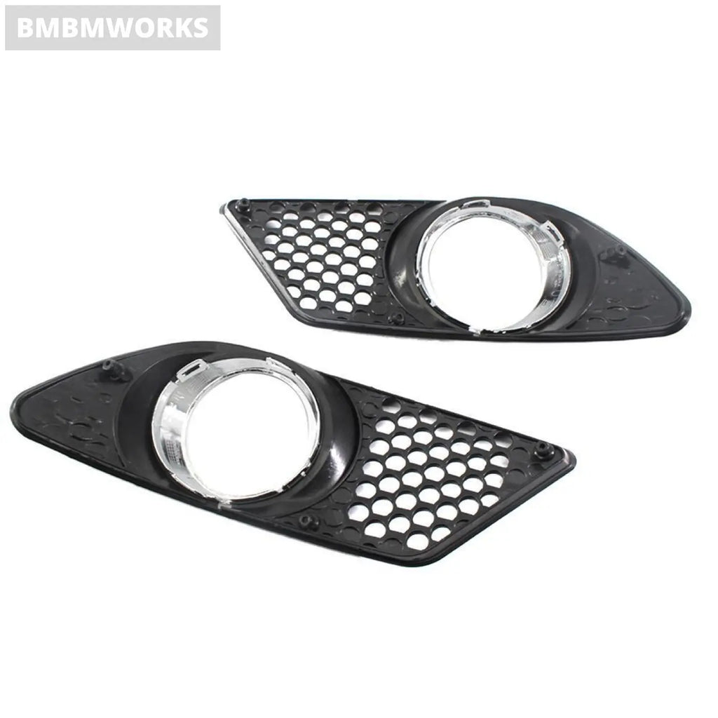 2Pcs Abs Front Bumper Fog Light Lamp Cover Mercedes Benz C-Class W204 2008-2010