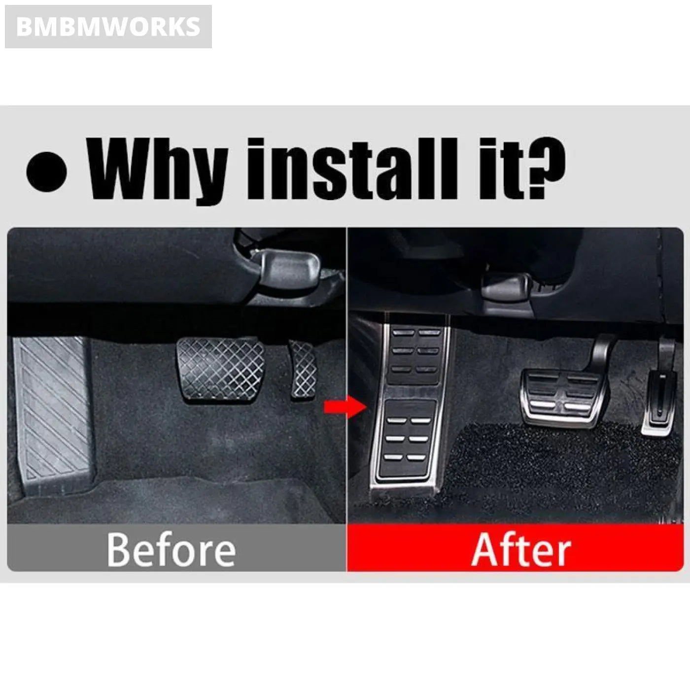 2Pcs Automatic Transmission Pedal Automotive Parts Bentley Bentayga 2015-2022