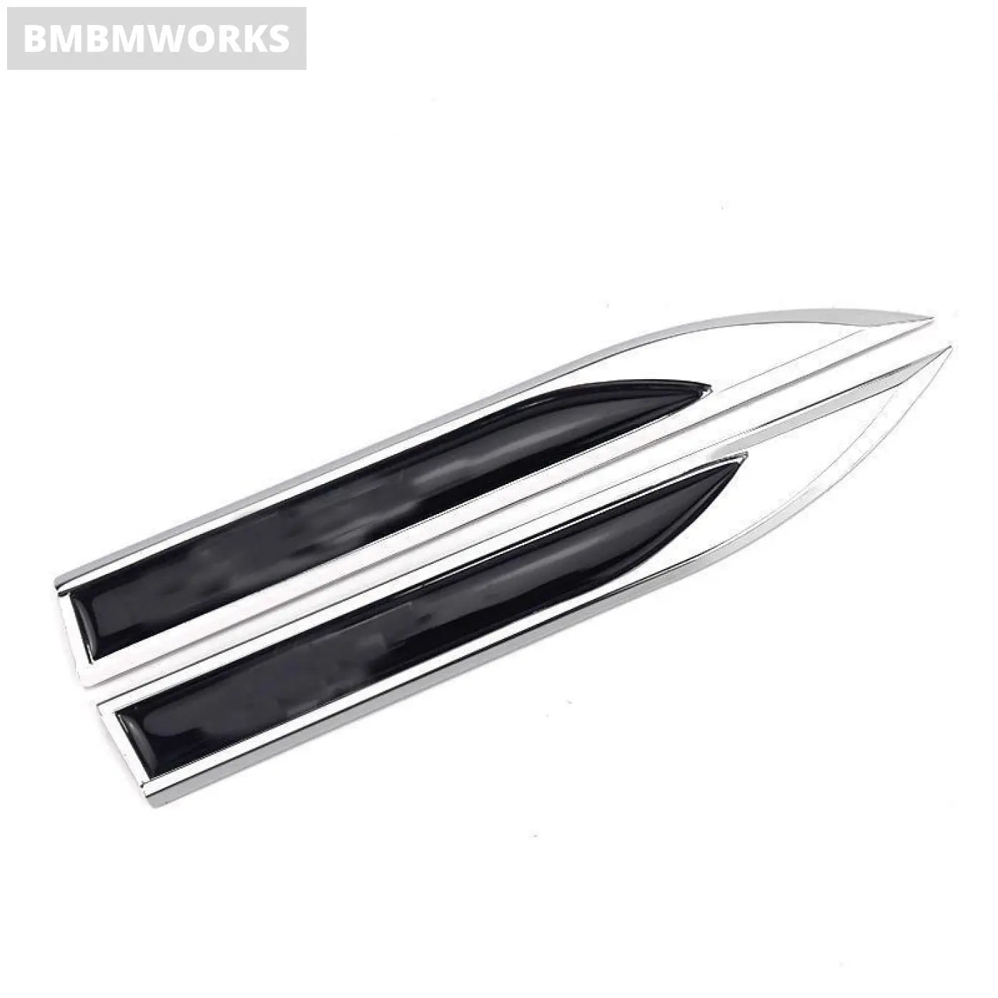 2Pcs Blade Plate Label Trim Volkswagen R Line Golf 7 New Passat Magotan Cc