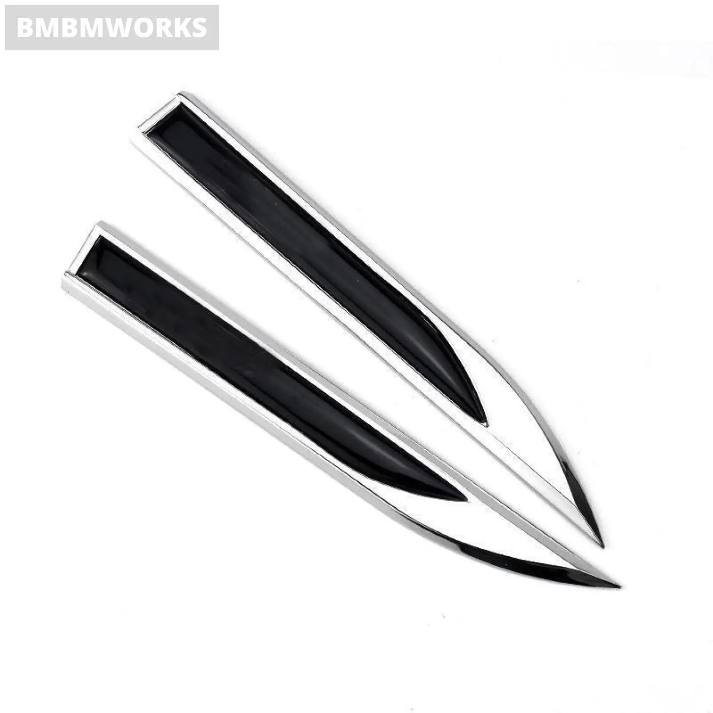 2Pcs Blade Plate Label Trim Volkswagen R Line Golf 7 New Passat Magotan Cc