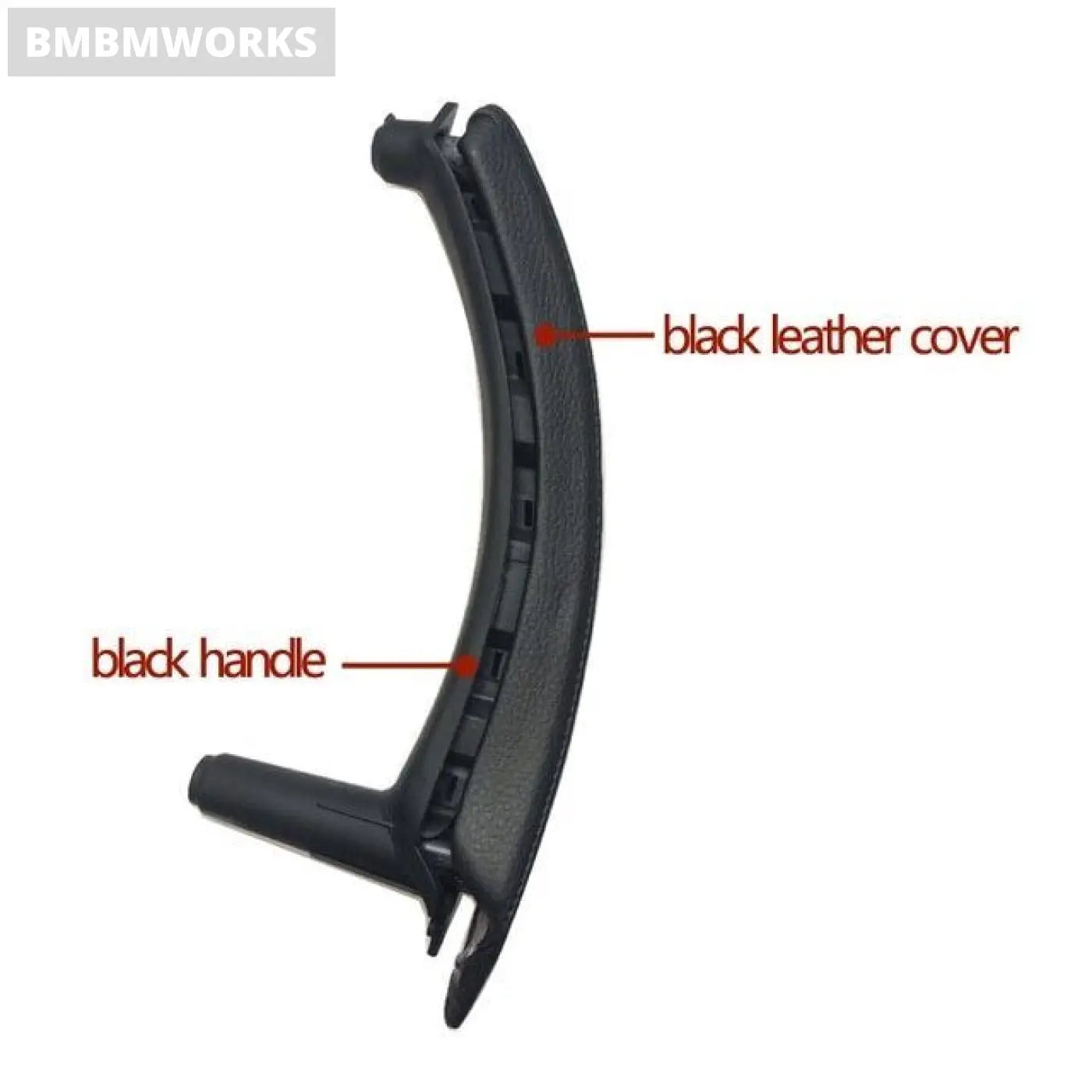 2Pcs Bmw E70 E71 X5 X6 2007-2014 Interior Handle Trim Set Black Gray Beige