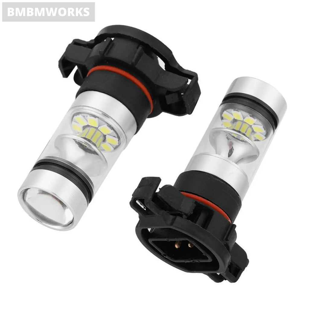 2Pcs Bright Led Fog Light Bulbs 12-24V Jeep Patriot 2015 2016 2017 2018 Lamp