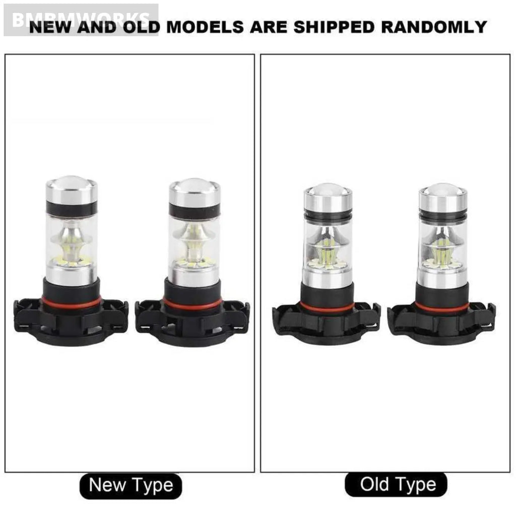 2Pcs Bright Led Fog Light Bulbs 12-24V Jeep Patriot 2015 2016 2017 2018 Lamp