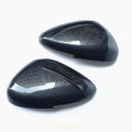 2Pcs Carbon Fiber Rear View Mirror Cover Citroen Ds5 2011-2017