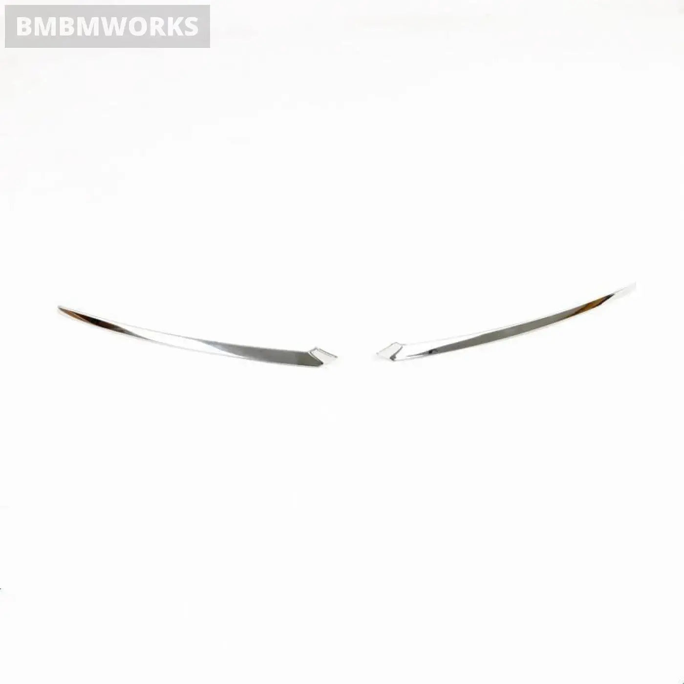 2Pcs Center Grill Fog Light Lamp Trim Decor Strip Citroen C5X 2021-2023