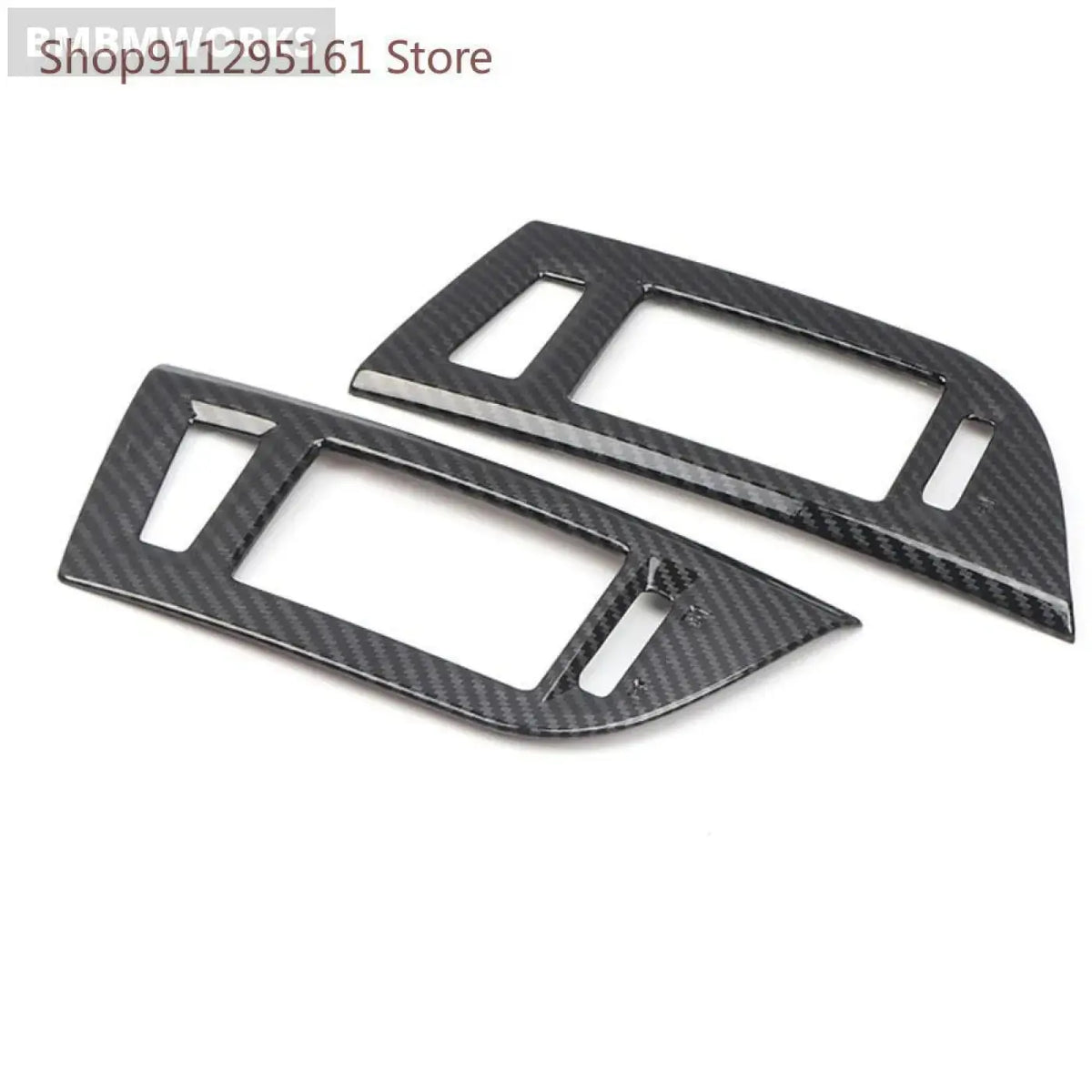 2Pcs Central Control Air Outlet Panel Cover Mitsubishi Pajero V93/V97 2007-2020